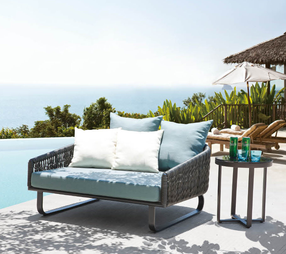 Haiti Modern Outdoor  Chaise  Lounge  Daybed  Icon Outdoor  